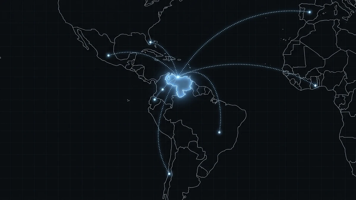 Diáspora venezolana — búsquedas de servicios locales desde el exterior